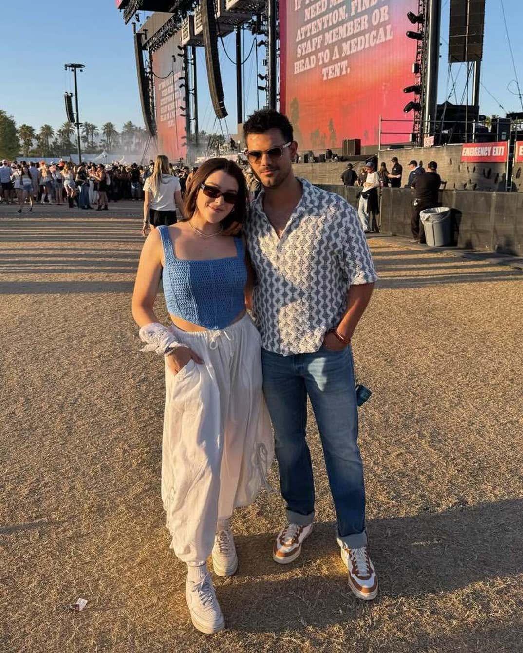 Tay and Taylor Lautner