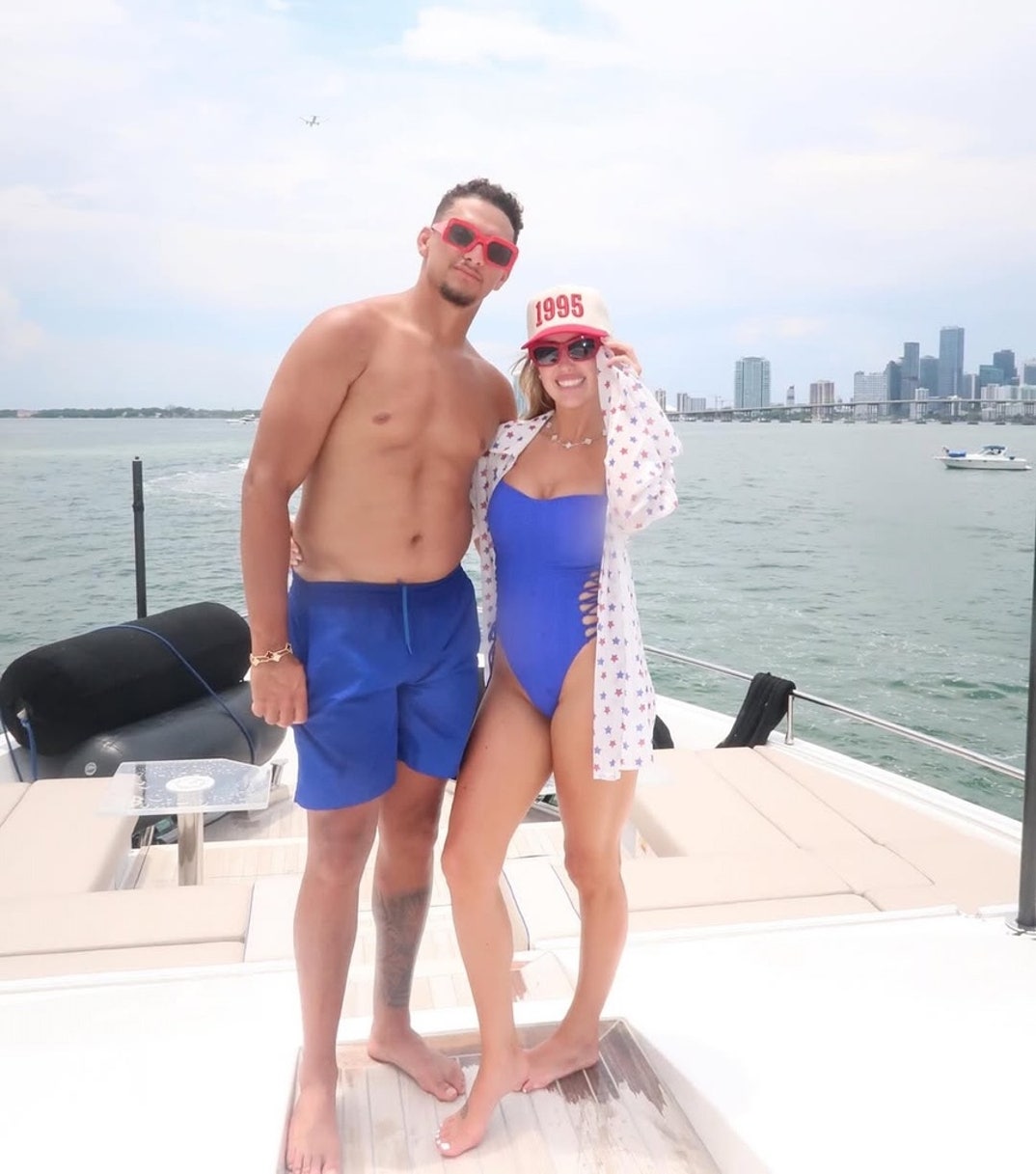 Patrick and Brittany Mahomes