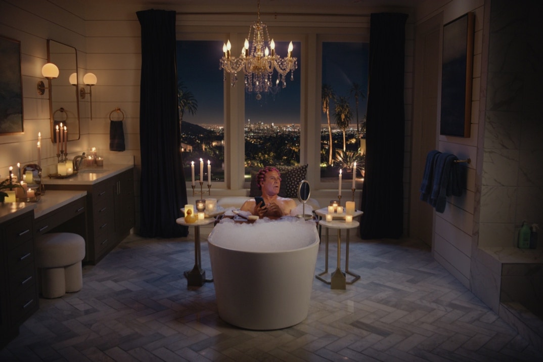 Will Ferrell decompresses in a bathtub for PayPal’s latest holiday campaign helping shoppers make the most of their money this holiday season while earning 5% cashback on PayPal BNPL purchases.
