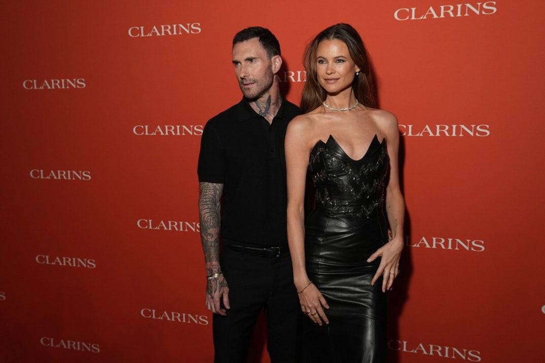 Adam Levine and Dehati Prinsloo