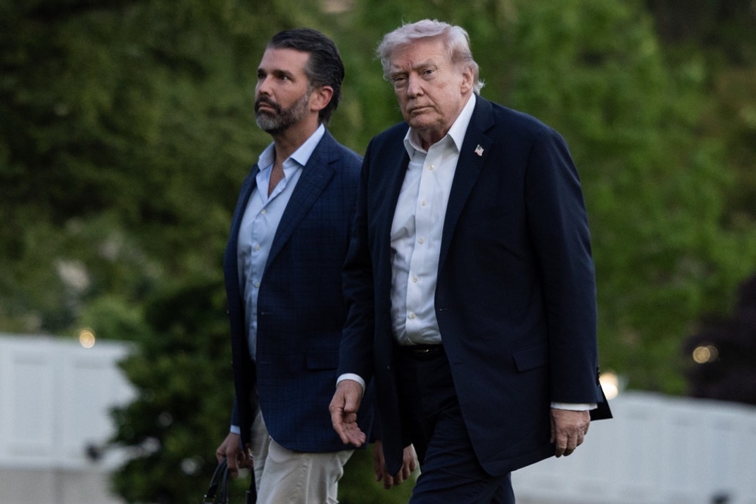 Donald Trump And Donald Trump Jr Together 2