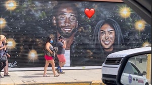 Kobe Bryant Murals Go Untouched Amid L.A. Chaos, Vanessa Appreciative