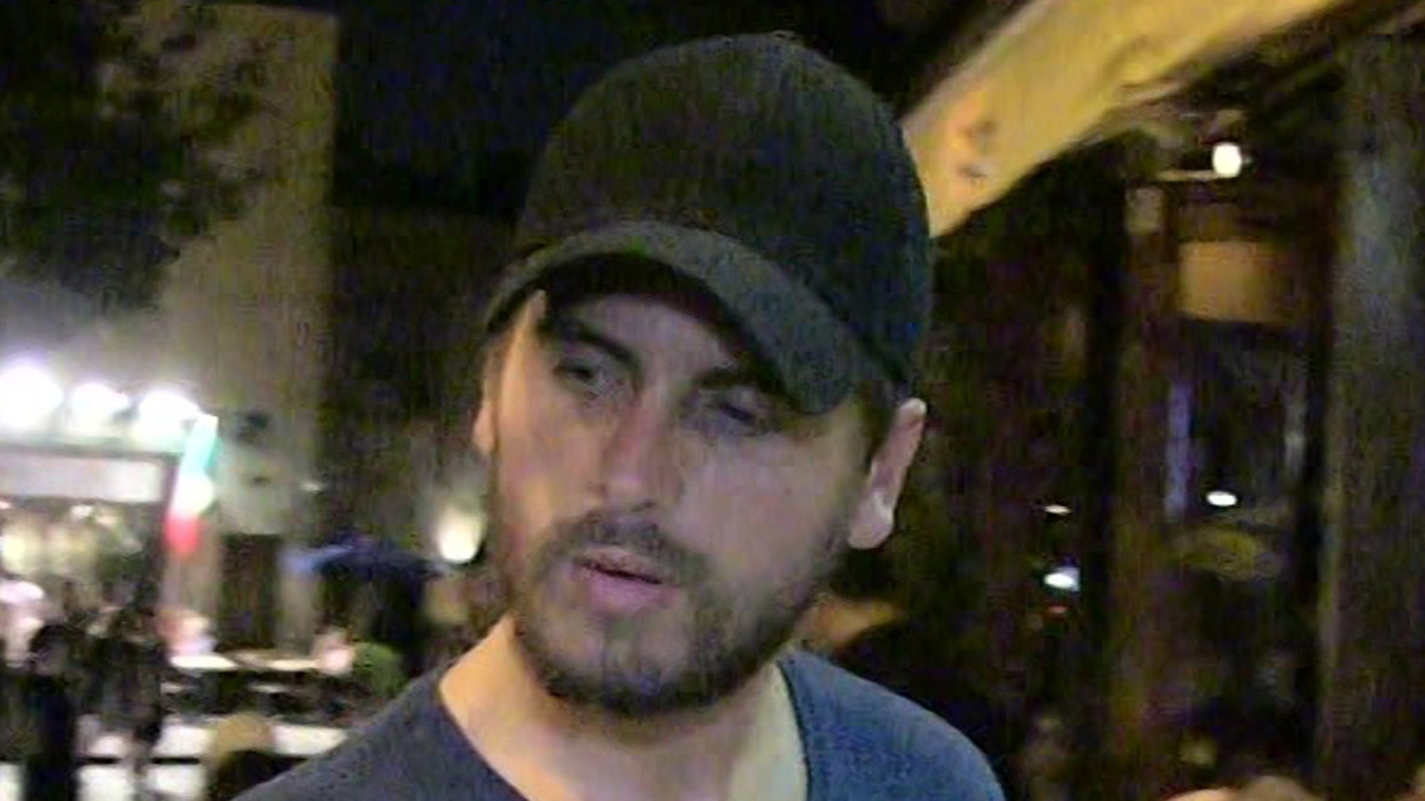 Scott Disick Involved in Single-Car Accident in Calabasas, Minor Injuries