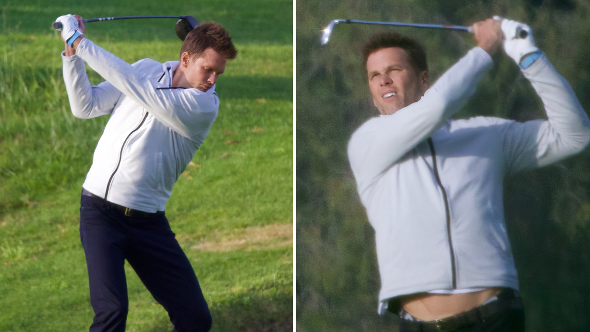 Tom Brady Hit Golf Course In L.A. As Gisele Flew Solo At Met Gala