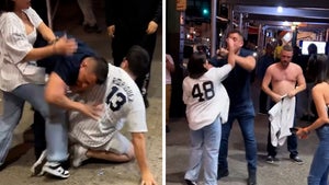 Yankees Fans Pummel Each Other In Wild Sidewalk Brawl After Game