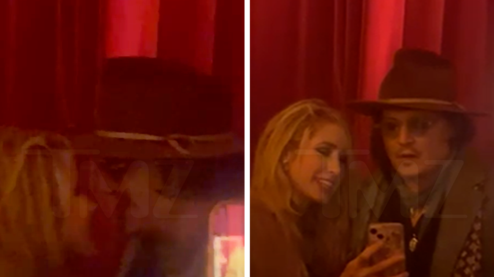 Johnny Depp Gets Close With Mystery Blonde At Rum Launch Party