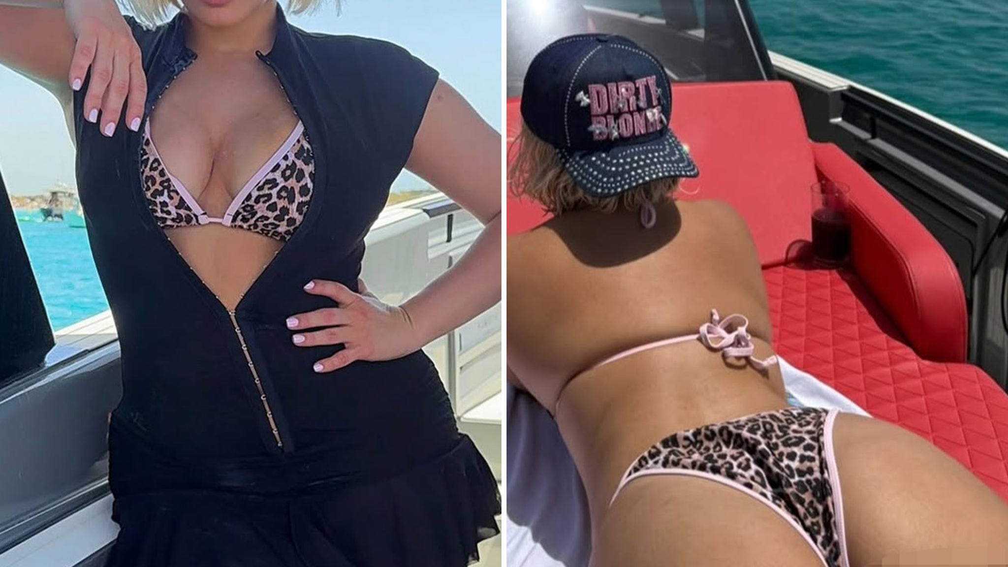 Guess The Pop Star Heating Up Spain in a Teeny Bikini!