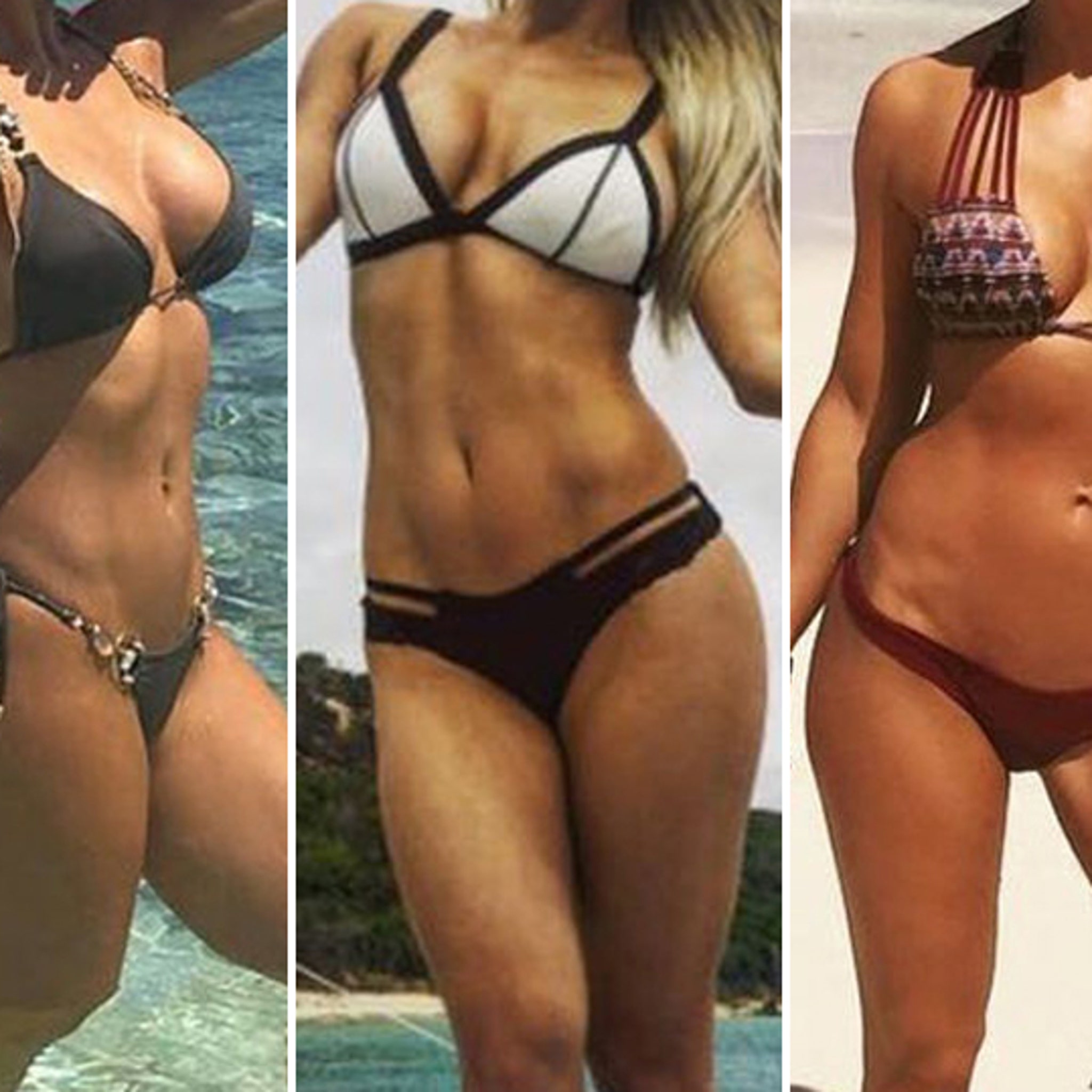 WWE Bikini Babes -- Guess Who!