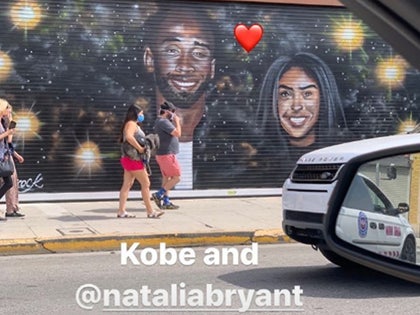 0702 kobe mural on fairfax vanessa bryant insta