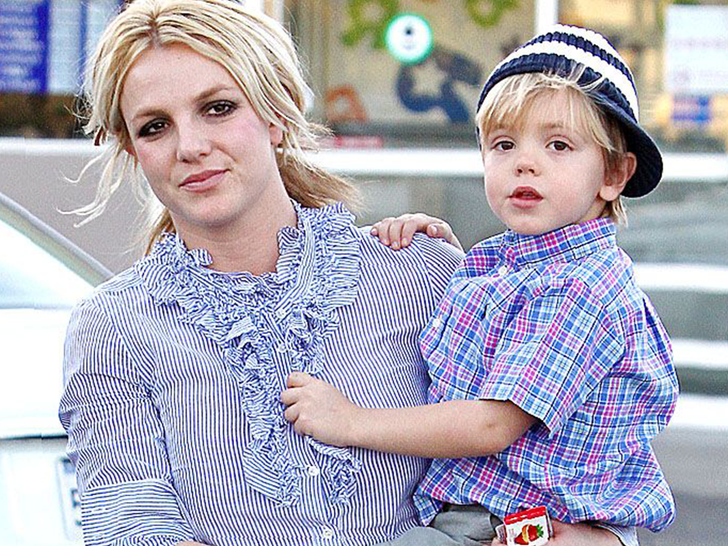 Britney Spears out and about with Jayden James