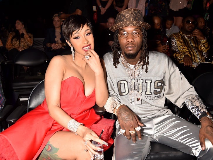 Cardi B and Offset -- Family Photos