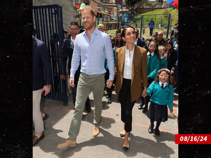 081724 El príncipe Harry Meghan Markle visita Columbia Sub Getty