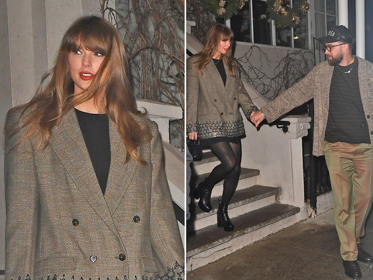 Taylor Swift & Travis Kelce Out and About