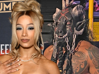 The Beast Mortos and Mercedes Mone insta getty 1