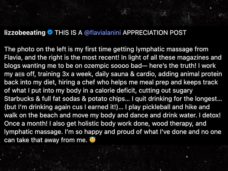 Lizzo Comentário Instagram