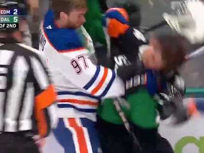 CONNOR MCDAVID FOUGHT JUSTIN HRYCKOWIAN 1