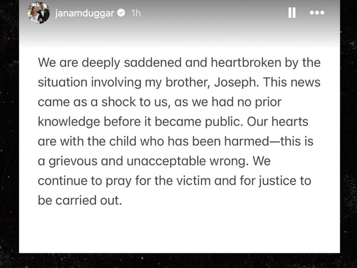 jana duggar comment