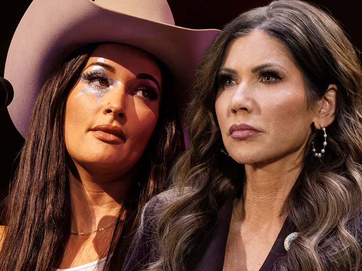 kacey musgraves kristi noem getty comp