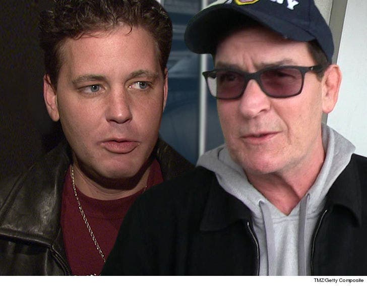 Corey Haim's Mother Denies Charlie Sheen Sexually Assaulted Her Son :: 1109-corey-haim-charlie-sheen-tmz-getty-5