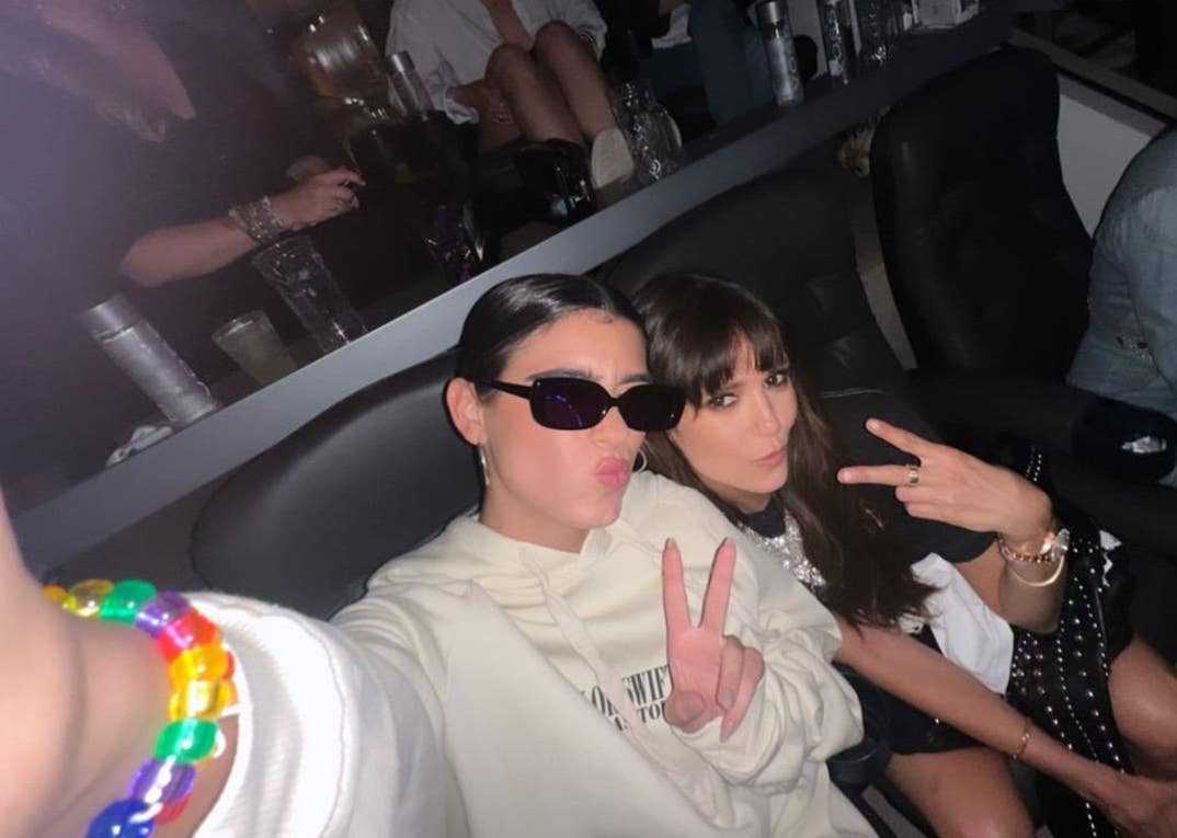 Dixie D'Amelio and Nina Dobrev
