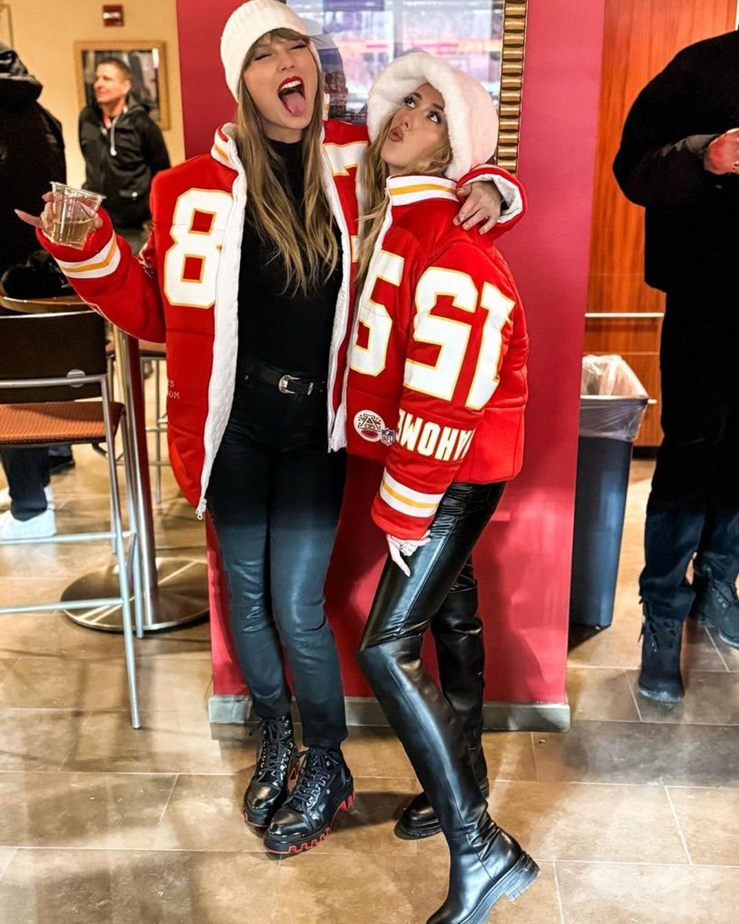 Taylor Swift vs. Brittany Mahomes -- The Kansas City Chicks Edition