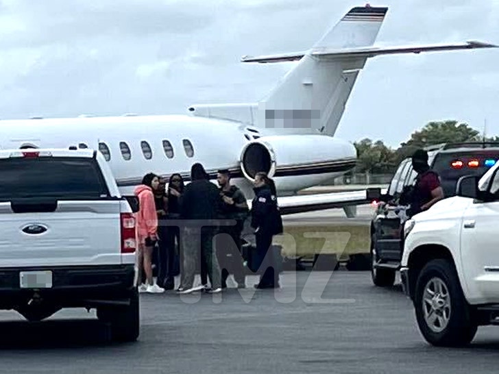 Diddy's Private Jet On the Ground at Antigua Airport Amid Home Raids