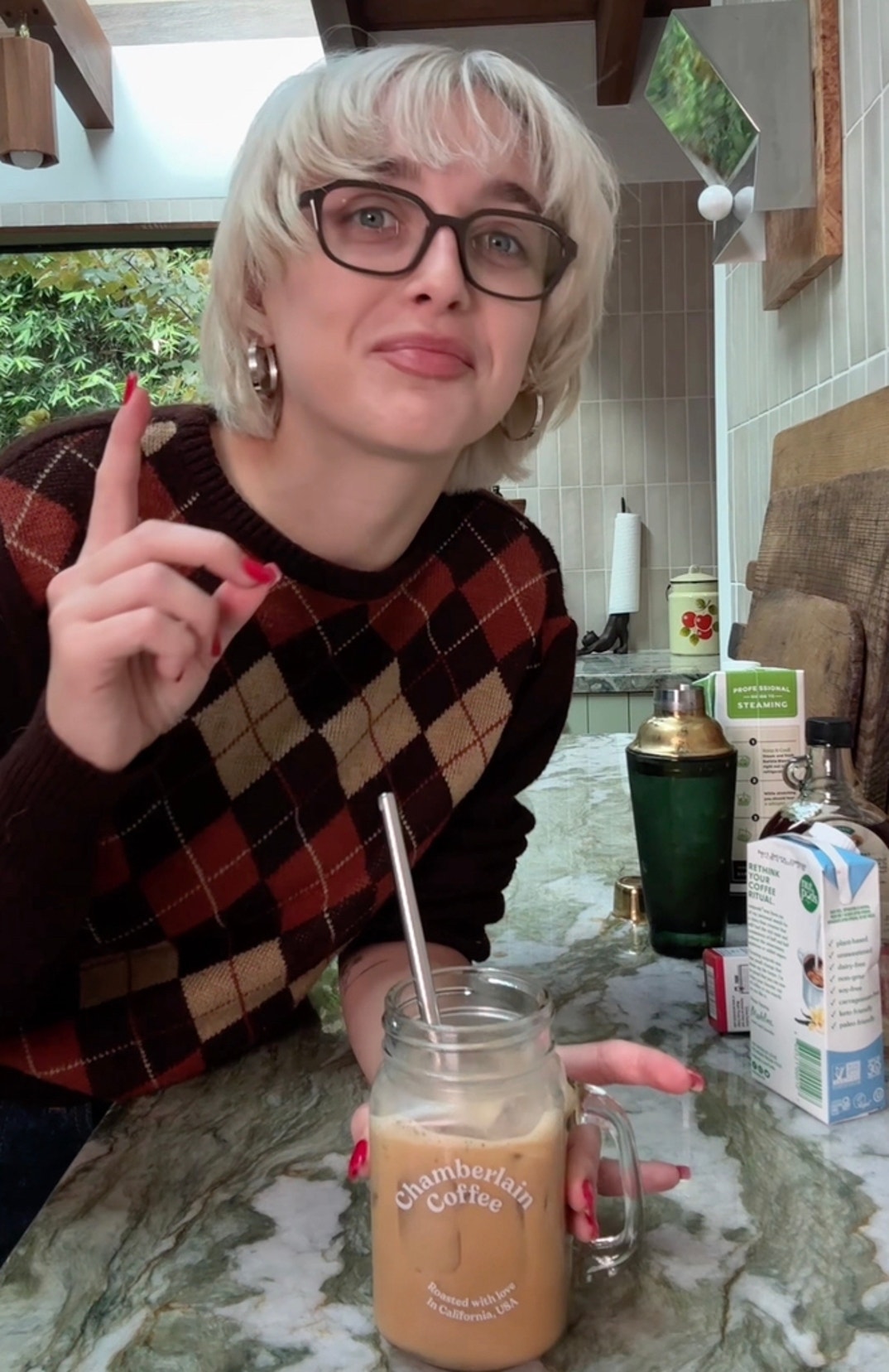 Influencer and YouTuber Emma Chamberlain has also dipped into the beverage space with her cold brew, matcha, tea and more with her business, 