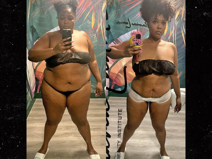Celebrity Lizzo Body Type Four - Body Shape in a Bikini