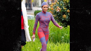 Mel B Wears Futuristic Full-Body Jumpsuit to 'America's Got Talent' Taping