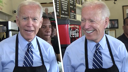 Joe Biden wanted to show the world he has soul, so what better place to prove it than Dulan's on Crenshaw.