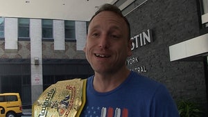 Joey Chestnut Says He's Recovering From 76-Dog Feast With Salad And Veggies