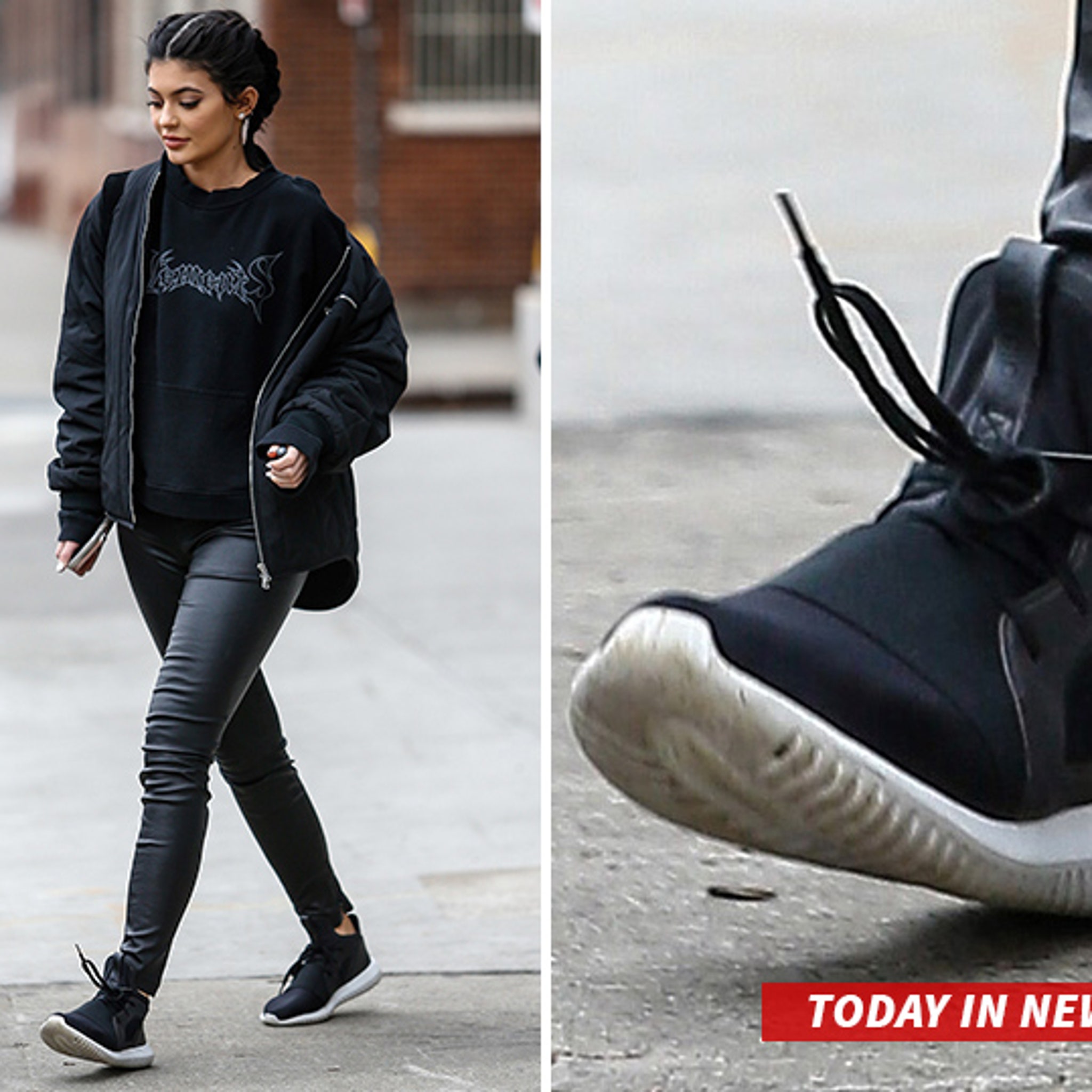 Kylie Jenner Steps Out in Adidas Just After Puma Deal Announcement: Photo  3582019 | Kanye West, Kylie Jenner Photos | Just Jared: Entertainment News