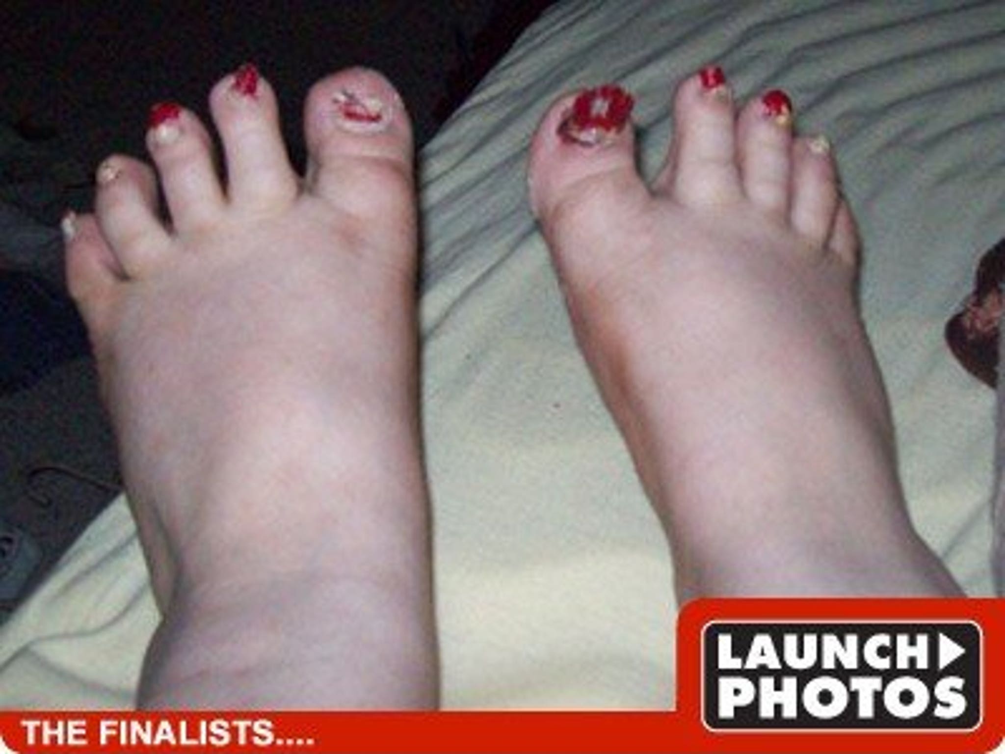 Old People Feet Porn - TMZ's Foot Fetish Contest -- The Finalists!