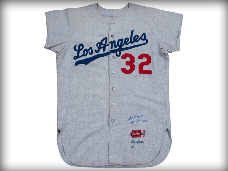 koufax jersey
