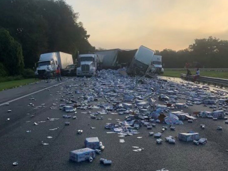 bira kamyonu kazası