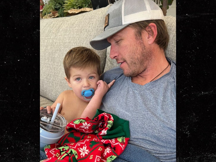 Bode Miller and son Asher