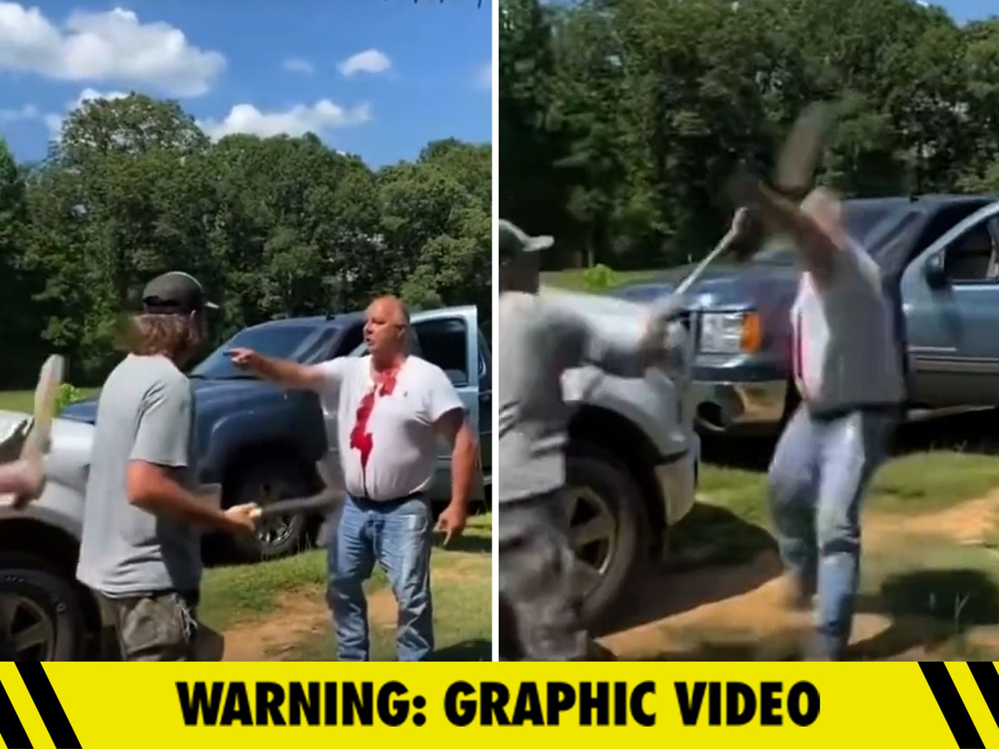 Dude Brutally Slams His Head Against The Boards In Wild Fight At