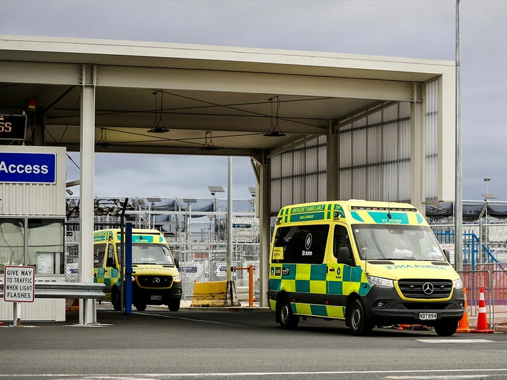 ambulance for the New Zealand plane