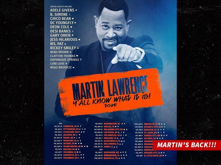 Martin Lawrence is Back