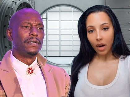 tyrese Samantha Gibson empty bank vault getty comp