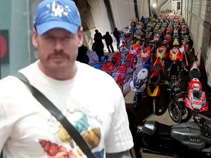 ryan wedding motor bikes seized FBI