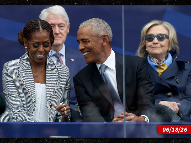 sub michelle obama barack hillary clinton bill getty