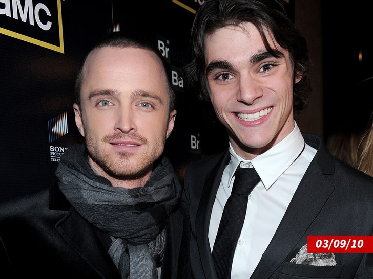 aaron paul rj mitte getty