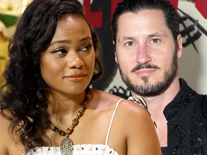 tatyana ali val chmerkovskiy getty