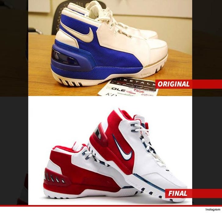 douche cultuur dictator LeBron James -- First Draft of Signature Shoe ... Total Nike FAIL (PHOTOS)