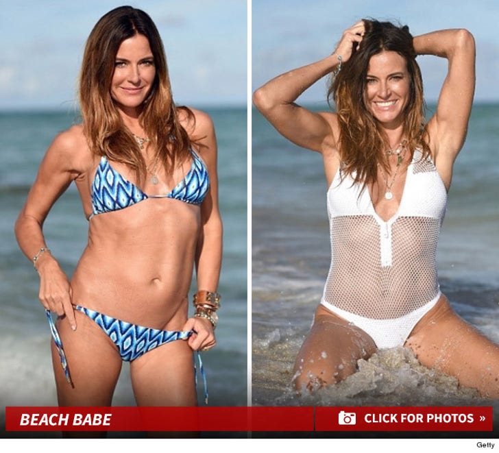 Kelly Bensimon put her 47-year-old body on blast while posing for some stri...