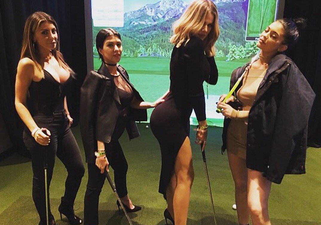 Larsa Pippen, Kourtney Kardashian, Khloe Kardashian, and Kylie Jenner
