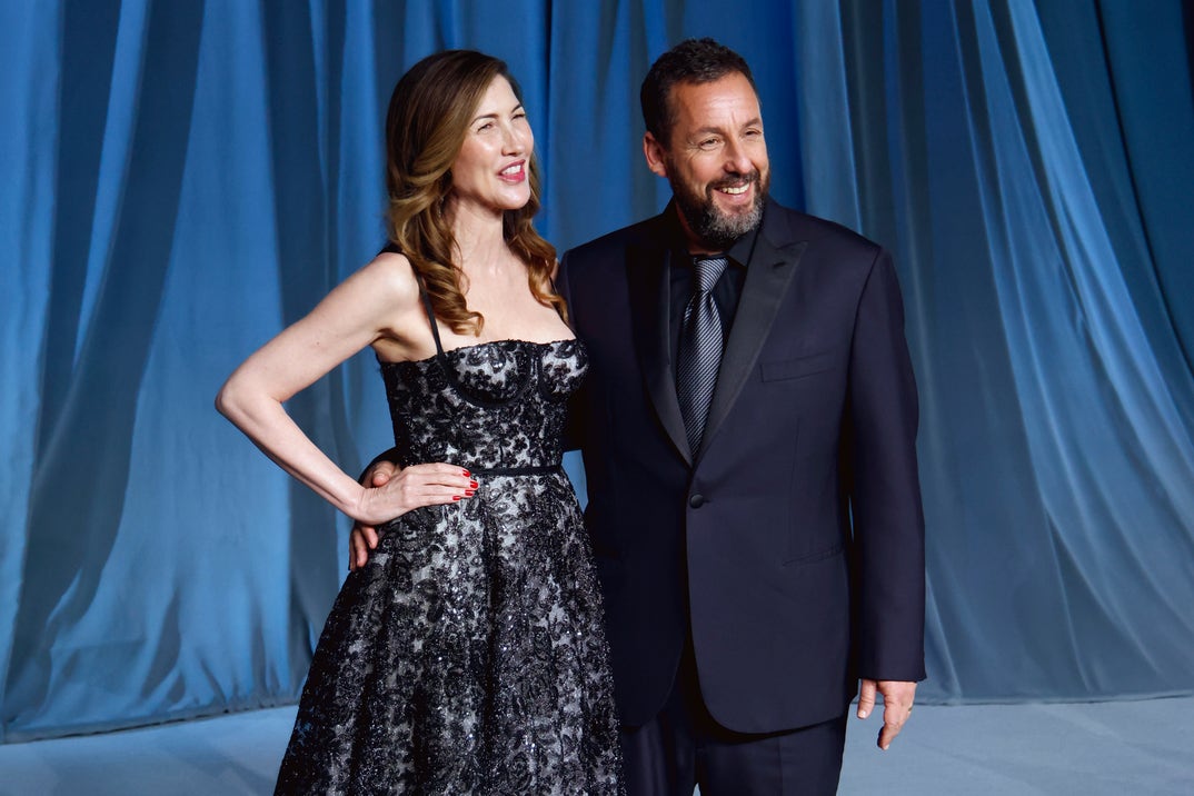 Jackie Sandler and Adam Sandler