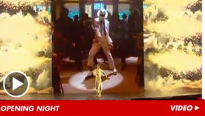 MJ Cirque du Soleil Premiere -- Pole Dancing, Moonwalking, Zombies