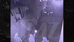 Surveillance Video Shows Men Open Fire on Laney Keyz's L.A. Home